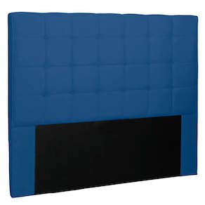 Cabeceira Queen 1,60m Verona Suede Azul Marinho