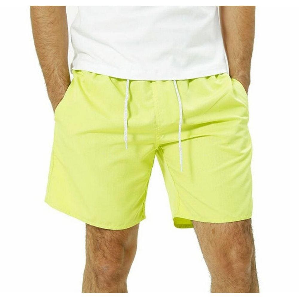 Short Masculino Água Verde Neon Liso