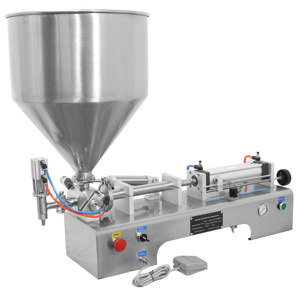 Envasadora para Líquidos e Pastosos 1 Bico 50 a 500ml