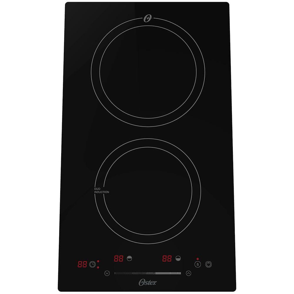 Cooktop por Indução 2 Bocas Oster Touch Screen 2 em 1