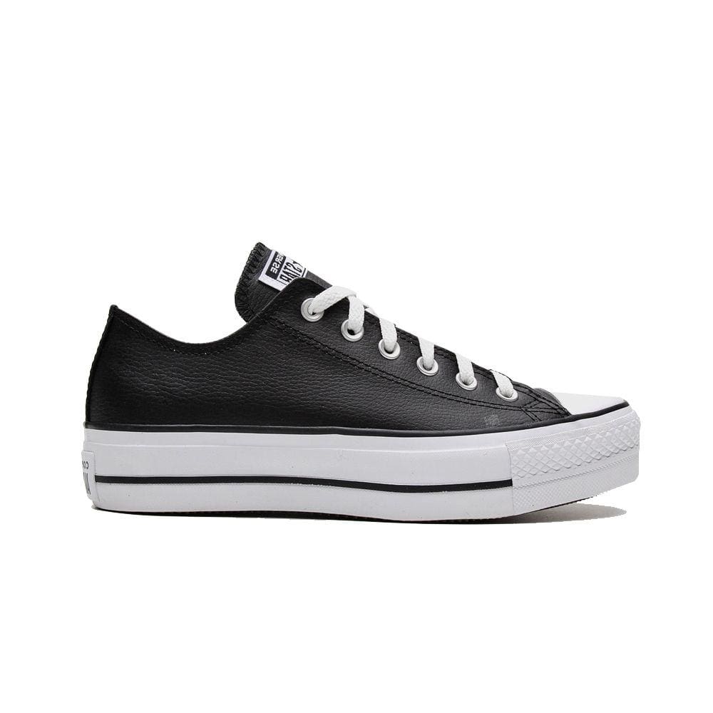 TÊNIS CONVERSE CHUCK TAYLOR ALL STAR OX LIFT COURO SINTÉTICO BRANCO  CT09830001