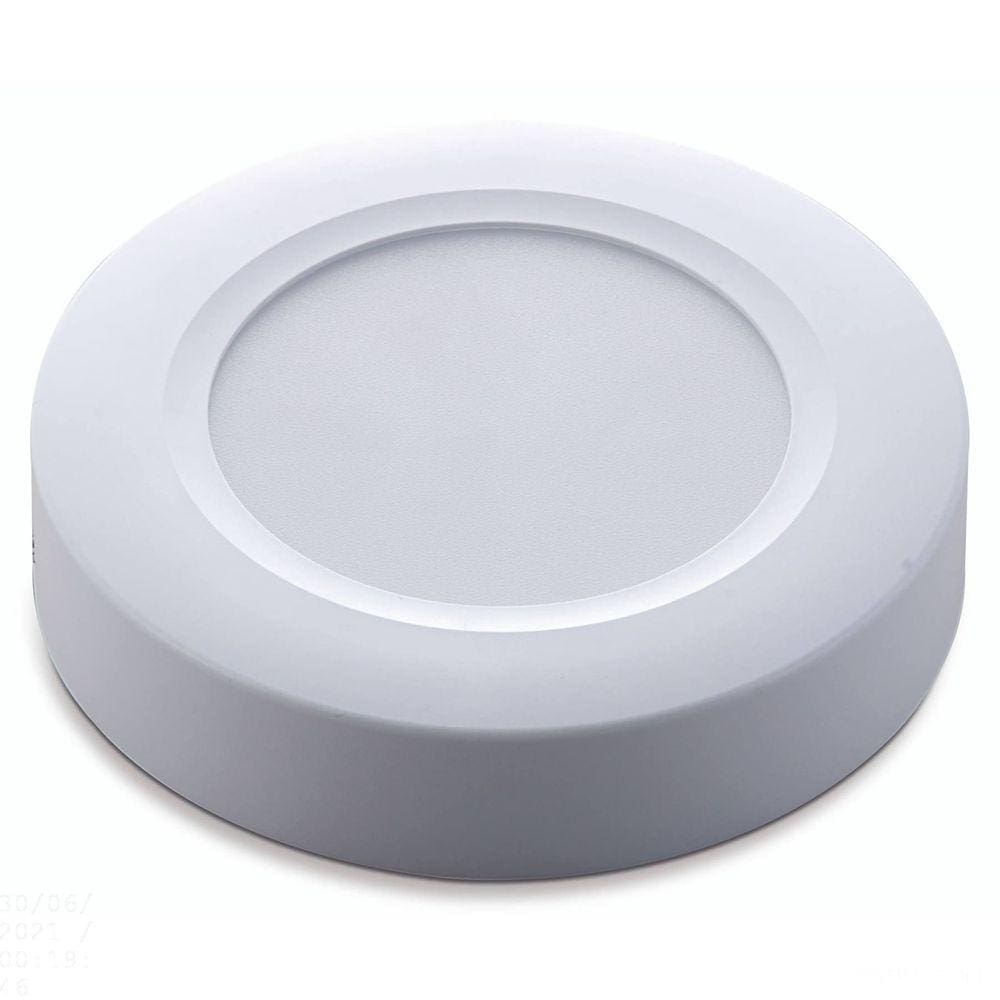 Plafon LED Tramontina Redondo de Sobrepor 1500 lm 18 W Bivolt 6500 K Luz Branca Tramontina