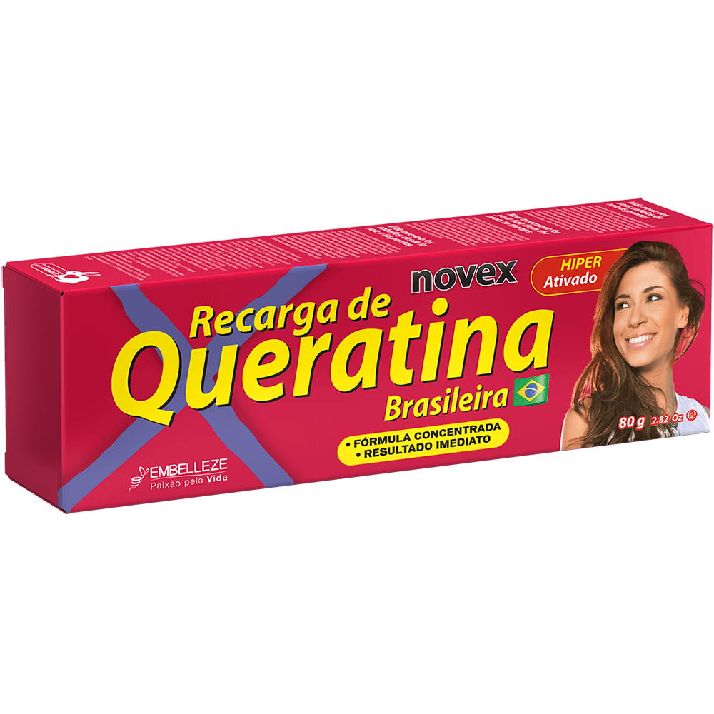 Recarga De Queratina Novex 80G