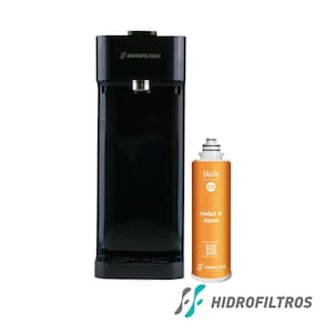 Purificador De Agua Facile C3 Preto Hidrofiltros