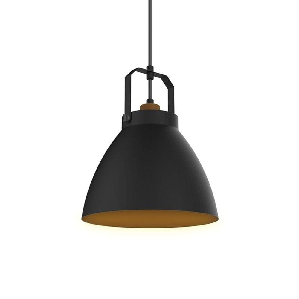 Lustre Pendente Taschibra Navy E27 Bivolt Preto