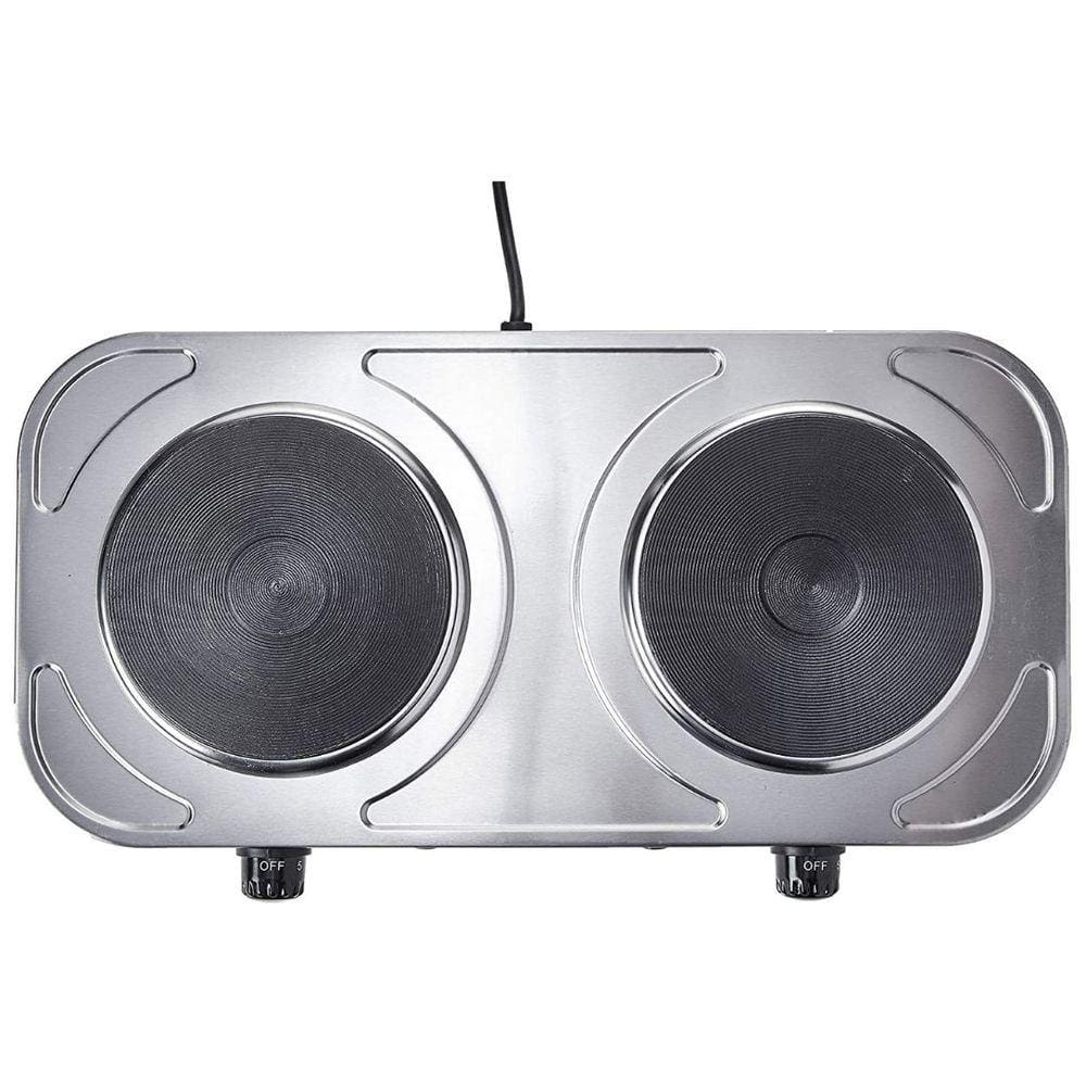Fogão Eletrico de Mesa Agratto FM-02 2 Bocas 2000W - Inox - 220V