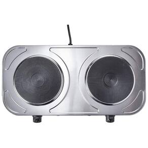 Fogão Eletrico de Mesa Agratto FM-02 2 Bocas 2000W - Inox - 220V