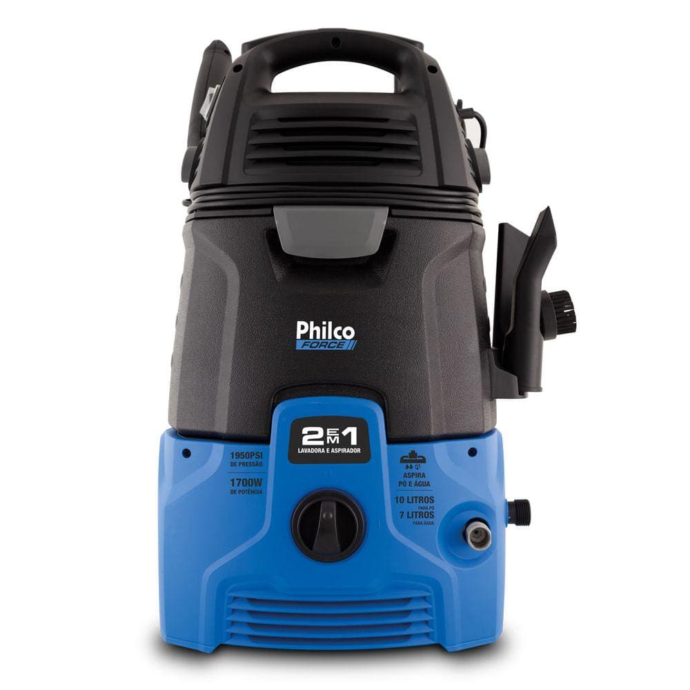 Lavadora de  Alta Pressão e Aspirador Philco 2 em 1 PLAS4000 - 220V