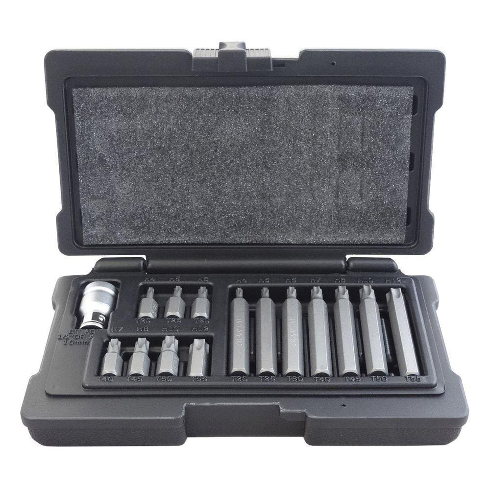Jogo De Bits Torx T20 A T55 15Pcs Stels 1131556