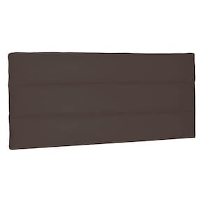 Cabeceira Painel Casal 1,40m La Italiana Suede Marrom Café