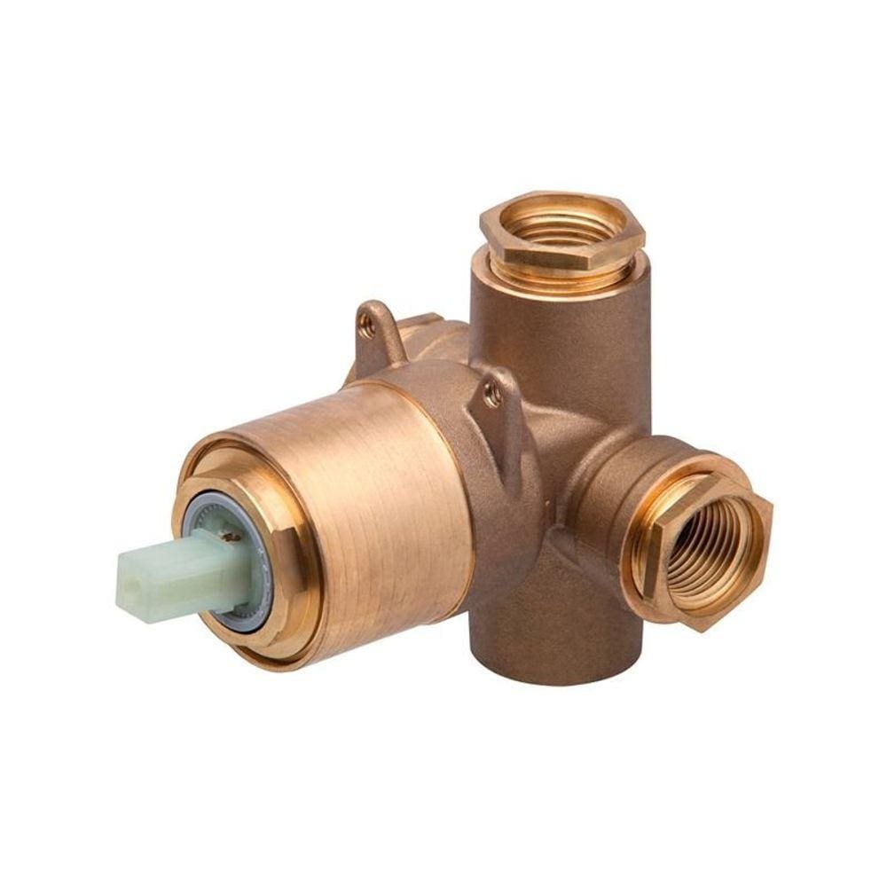 Base Monocomando para Chuveiro ou Banheira Docol 545800 1/2&quot; e 3/4&quot; Bruto