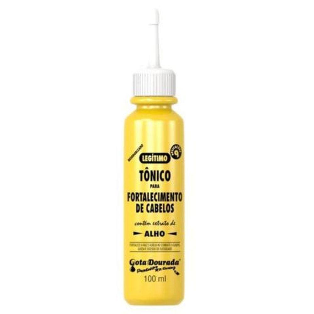 Tonico Capilar Para Fortalecimento De Cabelos 100Ml Gota Dourada