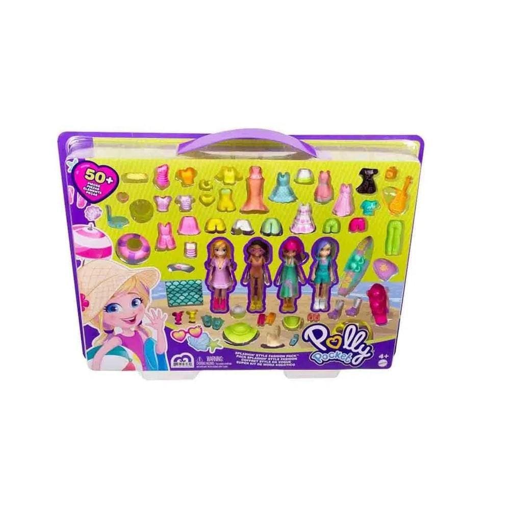 Bonecas Polly Pocket - Pacote de Festa - Festa do Pijama - Mattel