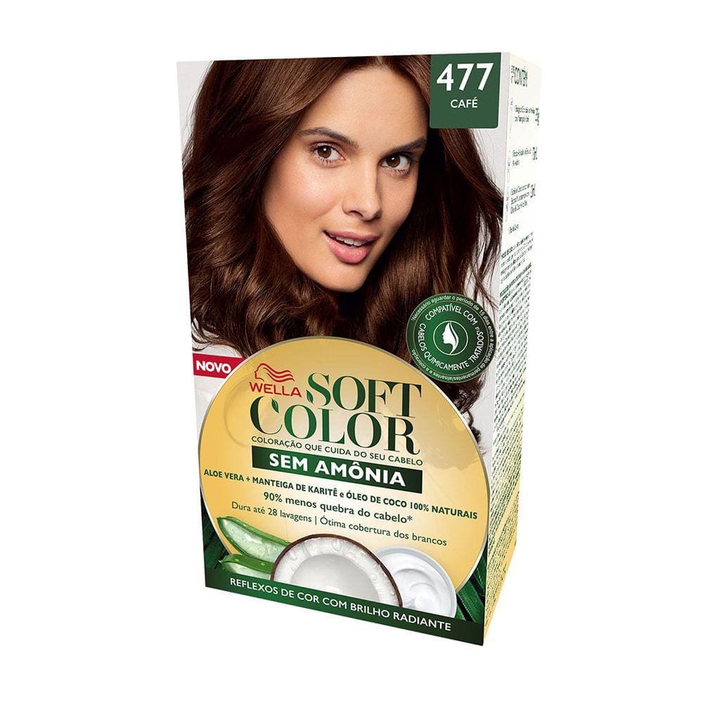 Kit Tintura Soft Color Café 477