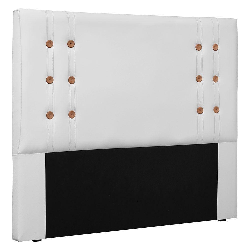 Cabeceira King 1,95m Genova Corano Branco