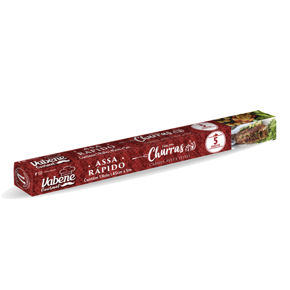 Assa Rápido Pet Churrasco 45cm x 5M
