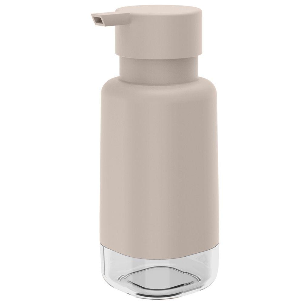 Porta Detergente 500ml Dispenser Álcool Gel Porta Sabonete Líquido Bege OU