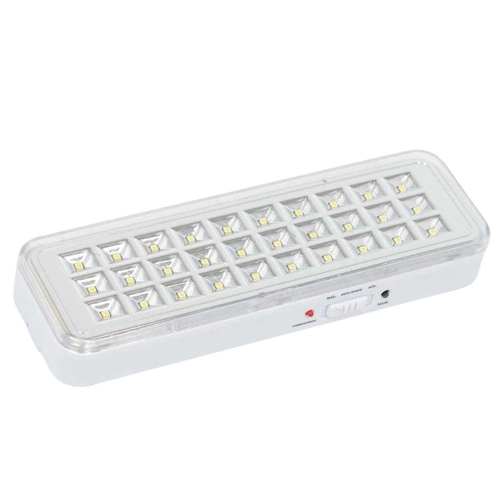 Luminaria de Emergencia com 30 Leds lampada bateria