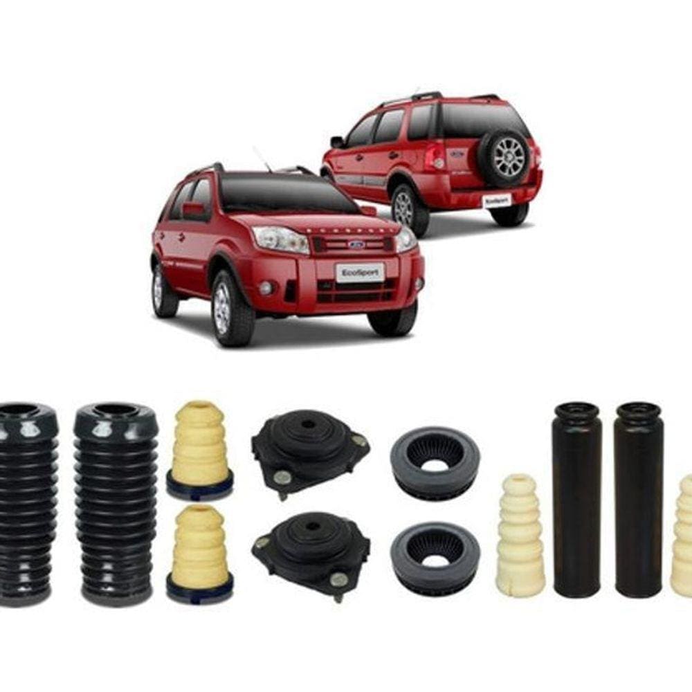 Kit Do Amortecedor Dianteiro Traseiro Ecosport 2006 2007 08
