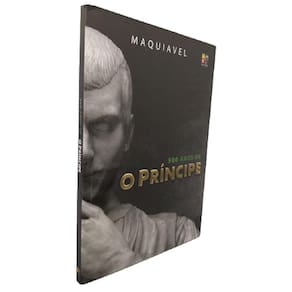 Livro 500 Anos de O Príncipe Nicolau Maquiavel Capa Brochura