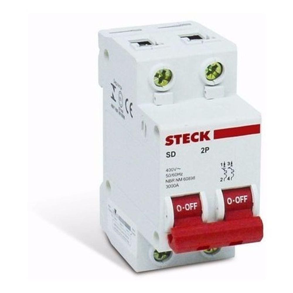 Disjuntor 50a Bipolar Steck