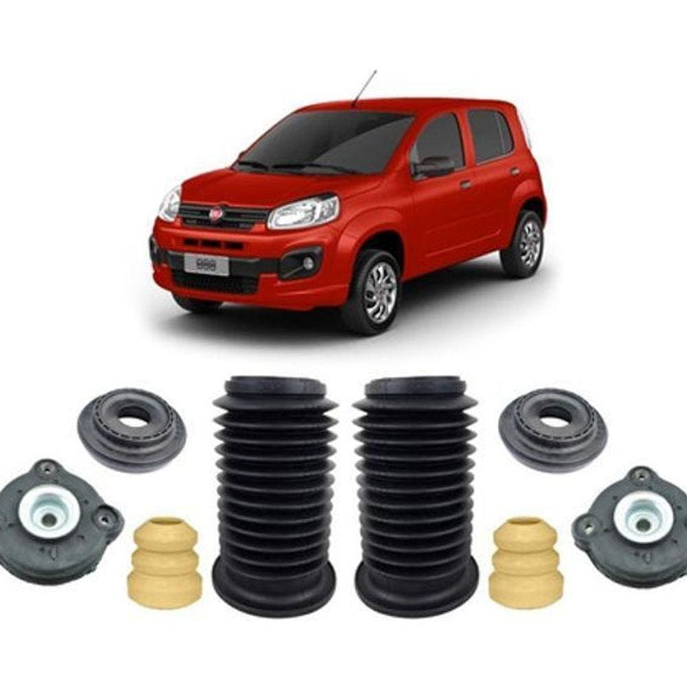 Kit Batente Do Amortecedor Dianteiro Fiat Uno 2010 2011 2012
