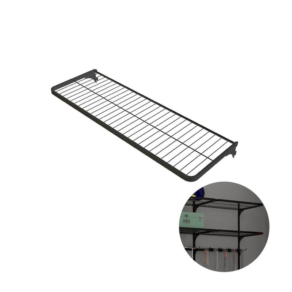 Prateleira Aramada para Organização de Closet Mo00106 Preto