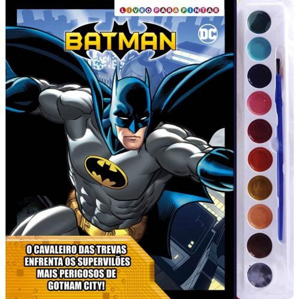 Batman Livro Para Pintar