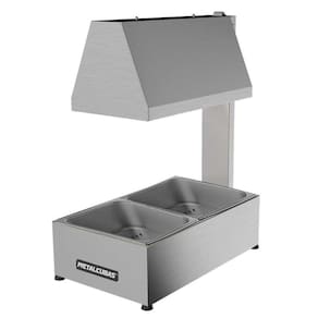 Conservador de Frituras 2 Cubas MCF 02 CP - Metalcubas