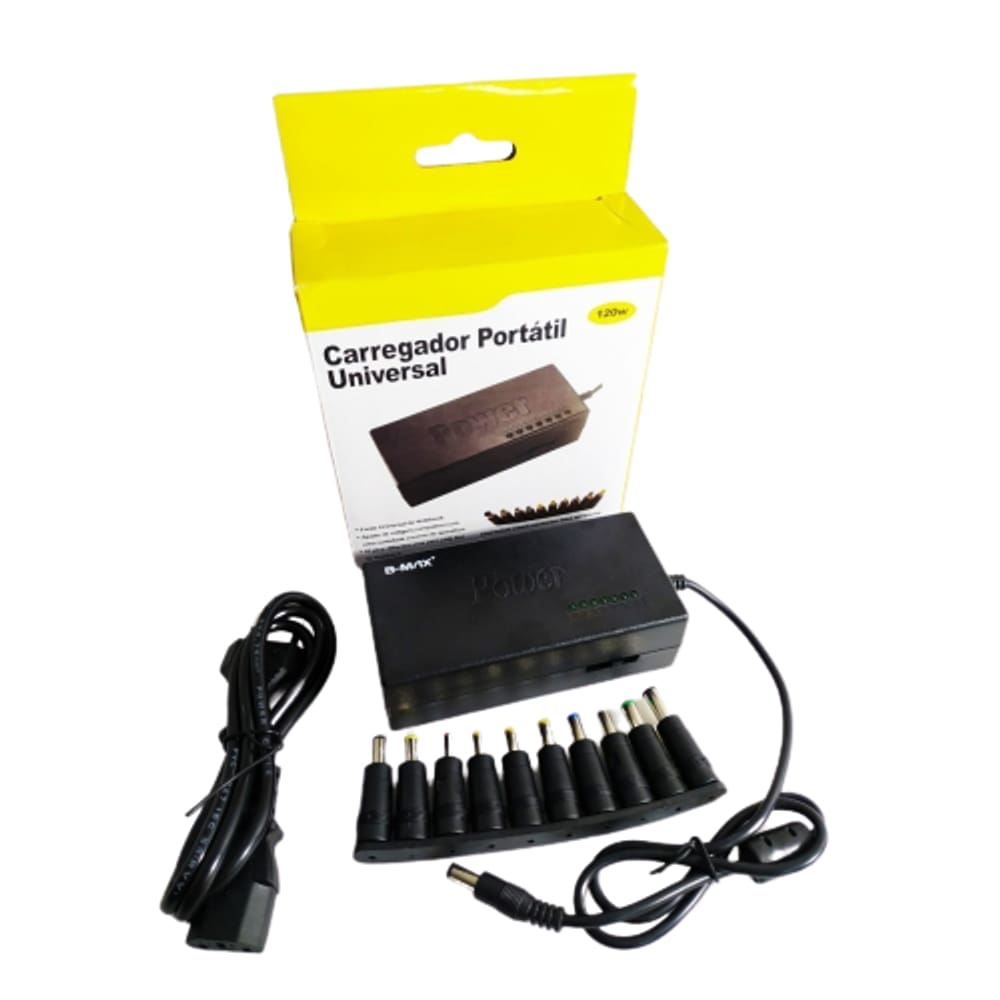 Fonte Carregador De Notebook Adaptador Universal B-max