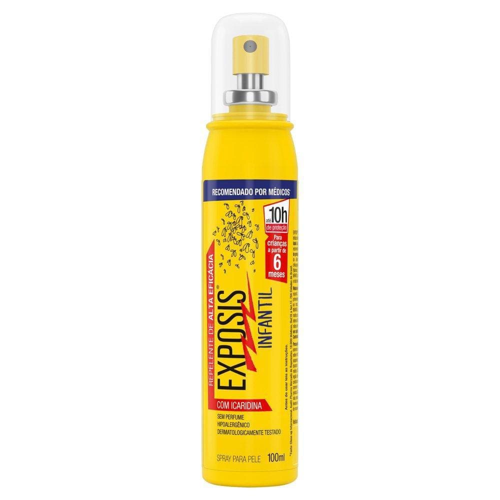 Repelente Exposis Infantil Spray 100ml