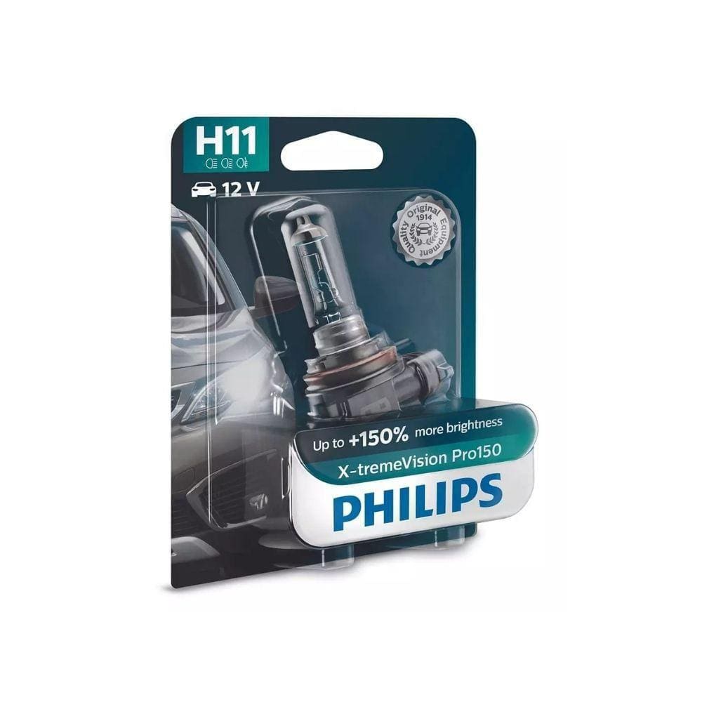 Lâmpada Automotiva X-tremeVision Halógena H11 Philips