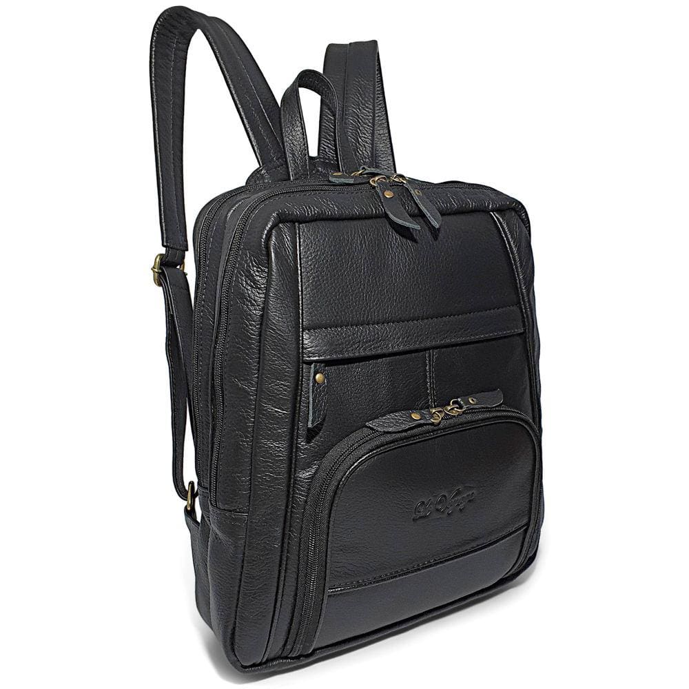 Mochila Feminina De Couro Leve Para Notebook 14 Polegadas - Le Voyage