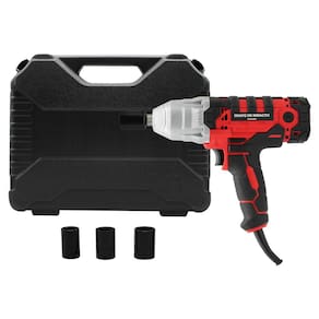Chave de Impacto Elétrica Reversível 1/2 pol 13mm com Maleta