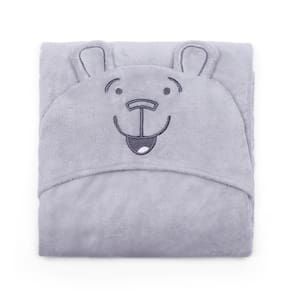 Manta Infantil Microfibra 90cm x 90cm com Capuz e Aplicação de Bordado Buettner Bichinhos