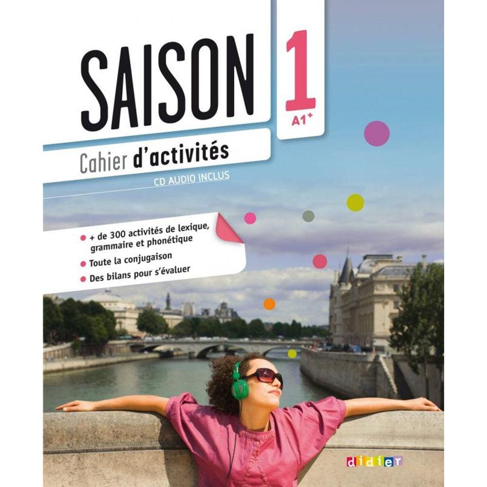 Saison 1 (A1+) - Cahier D Activites + Cd Mp3
