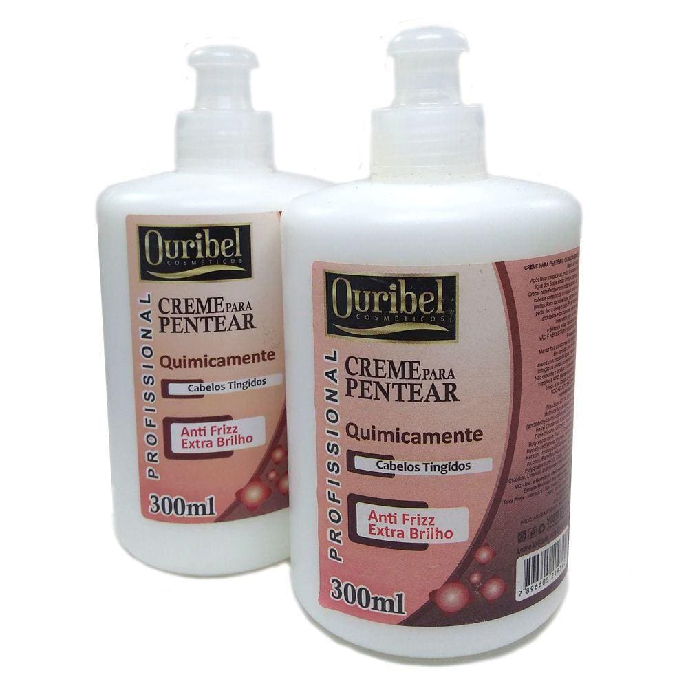 Creme Para Pentear Quimicamente Ouribel 300Ml