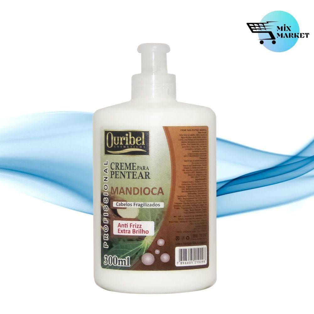 Creme Para Pentear Mandioca Ouribel 300Ml