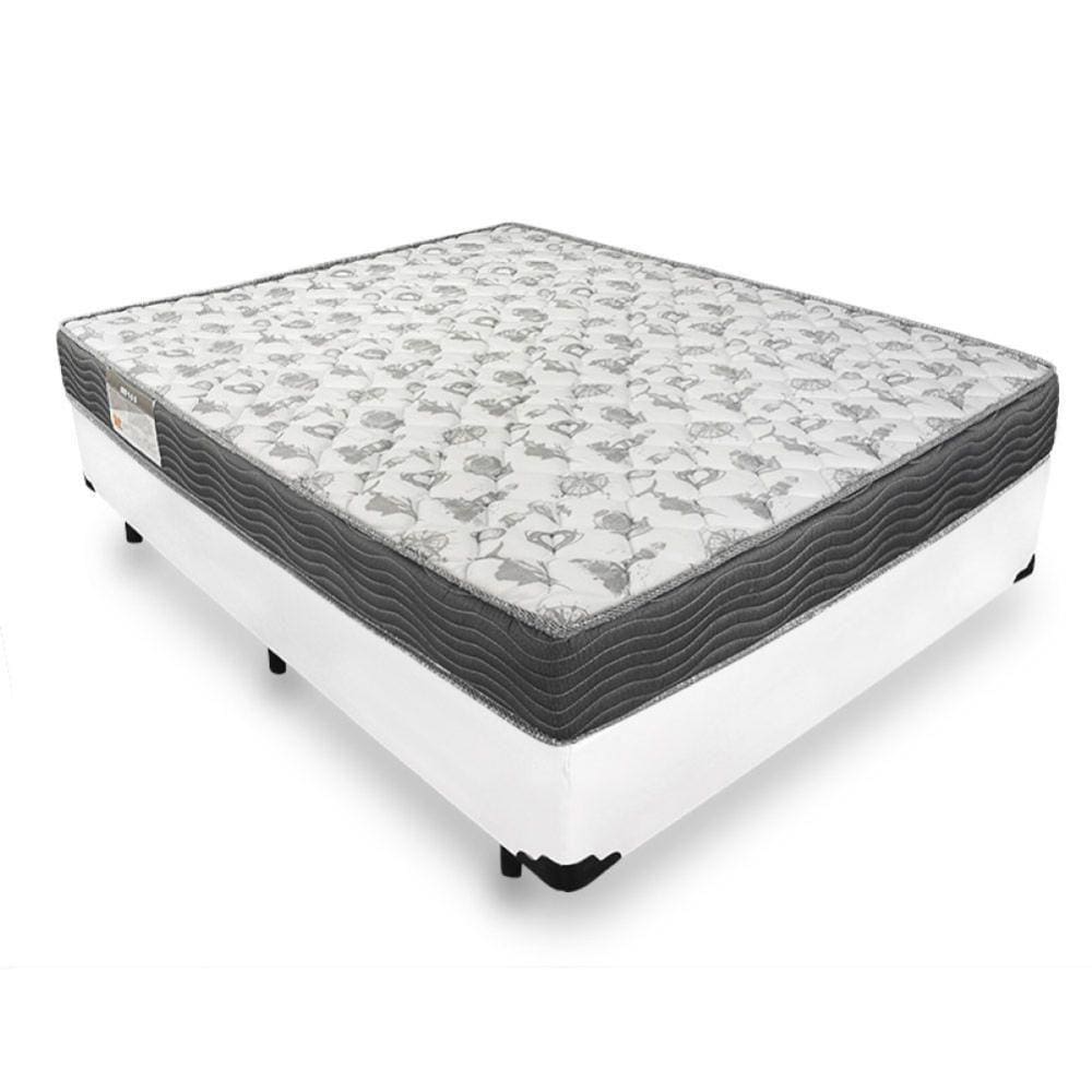 Cama Box Viúva + Colchão De Espuma D33 - Ortobom - ISO 100 128x188x53cm