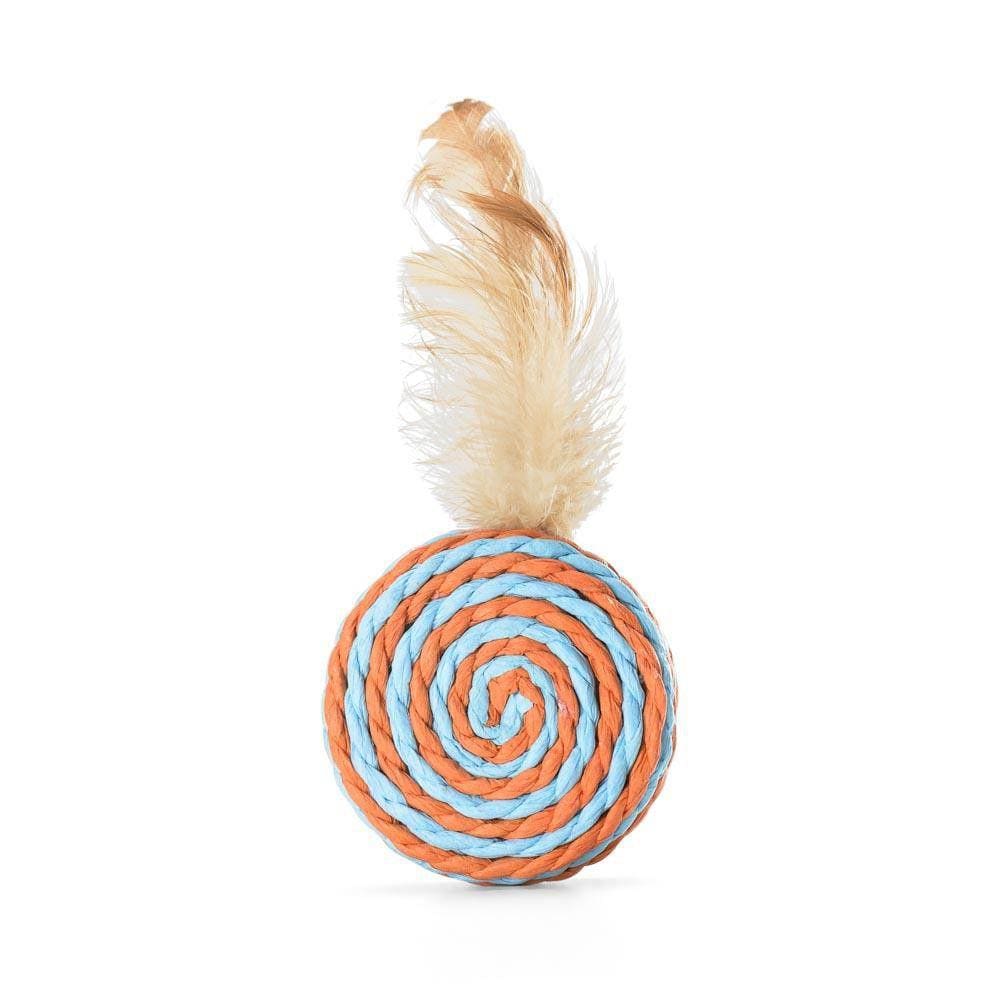 Brinquedo Mini Tamborim Com Peninhas Para Pets - Pp224