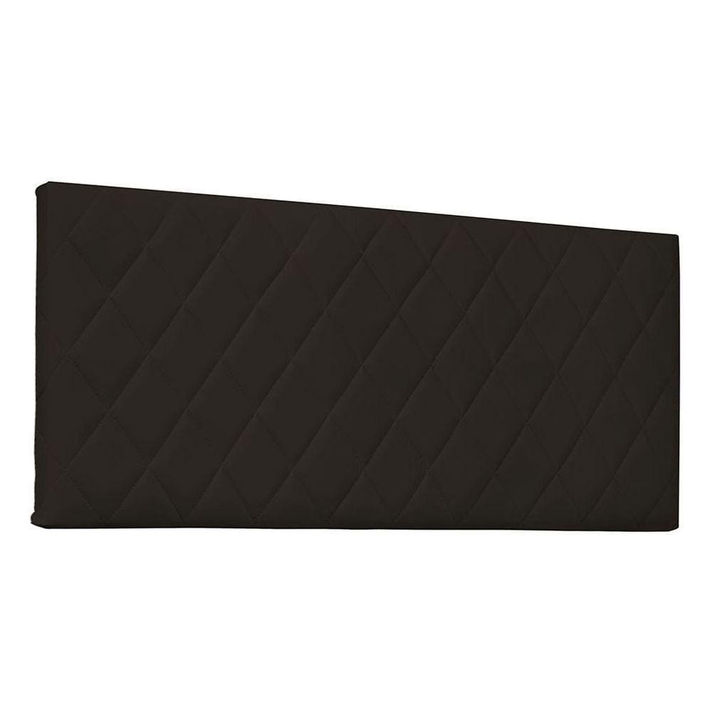 Cabeceira Painel King 1,95m Esmeralda Corano Marrom