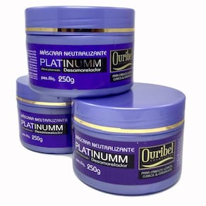 Mascara Desamarelador Platinumm Ouribel 250G