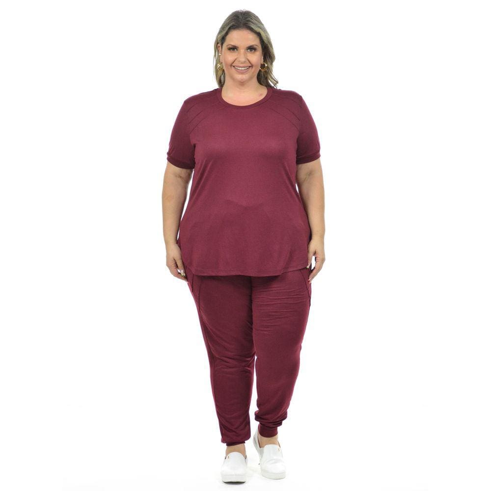 Conjunto Modelo Plus Size
