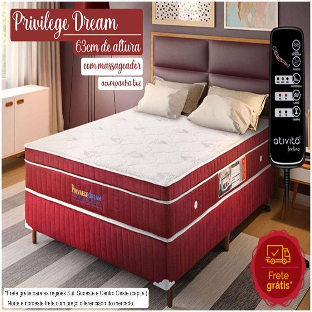 Cama box viuva solteiro | Ponto