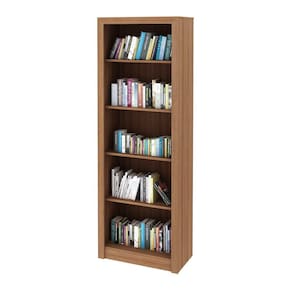 Estante Livreiro Multiuso 4 Prateleiras ME4104 Amêndoa - Tecno Mobili