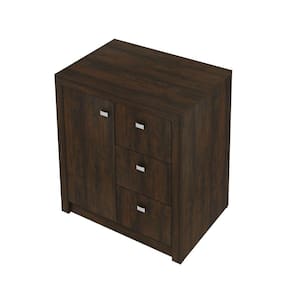 Armário 03 Gavetas e 01 Porta para Home Office ME4111 Rústico - Tecno Mobili
