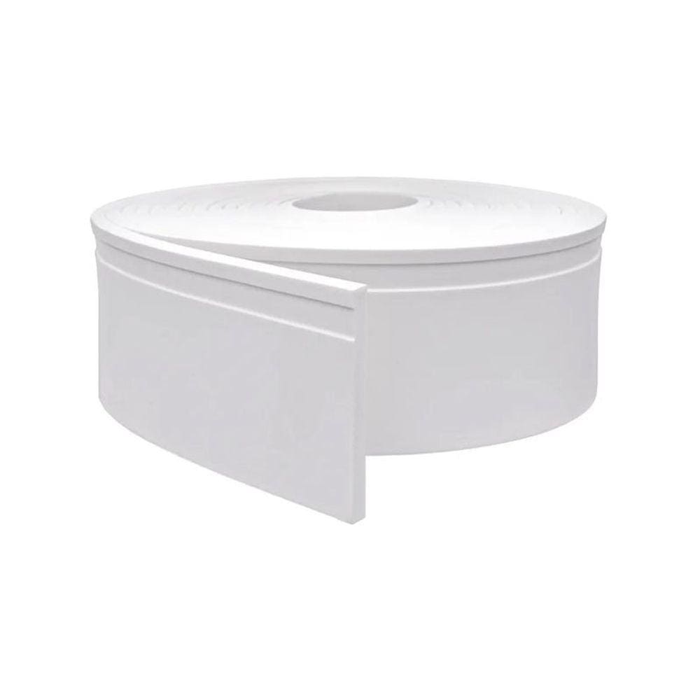 Rodapé de EVA Autocolante RP16 15cm Branco 10 metros
