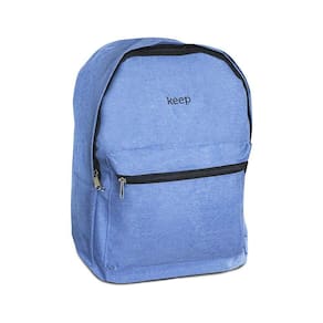 Mochila  Universitária Keep Colors 15,6 Polegadas Azul - Bo431