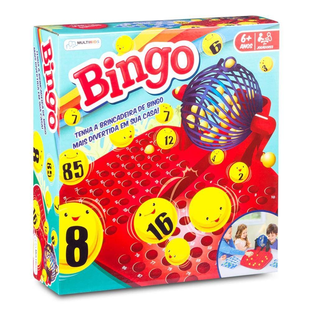 Bingo! Infantil 2 Jogadores - Pingu Brinquedos