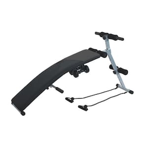 Prancha de abdominal com halteres e elásticos WCT Fitness